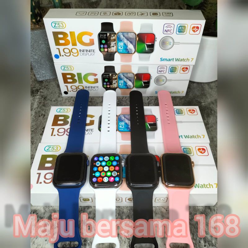 SMARTWATCH IWO Z53 NEW 2022 TERBARU SMARTWATCH ORIGINAL INFINITE UDA BISA DI BAWA BERENANG FITUR OLA