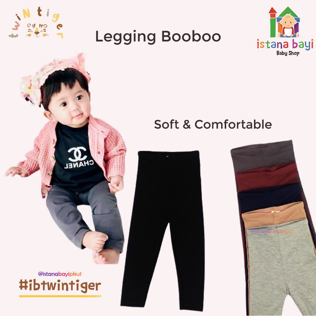 Twin Tiger Legging Booboo Baby - Legging Baby Anak