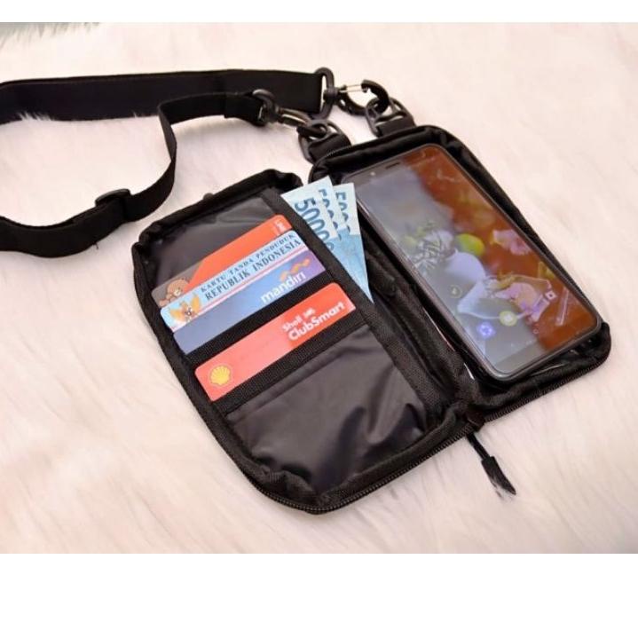 Terlaris Tas hp pria selempang anti air / Tas Selempang HP TERBARU KANEEN
