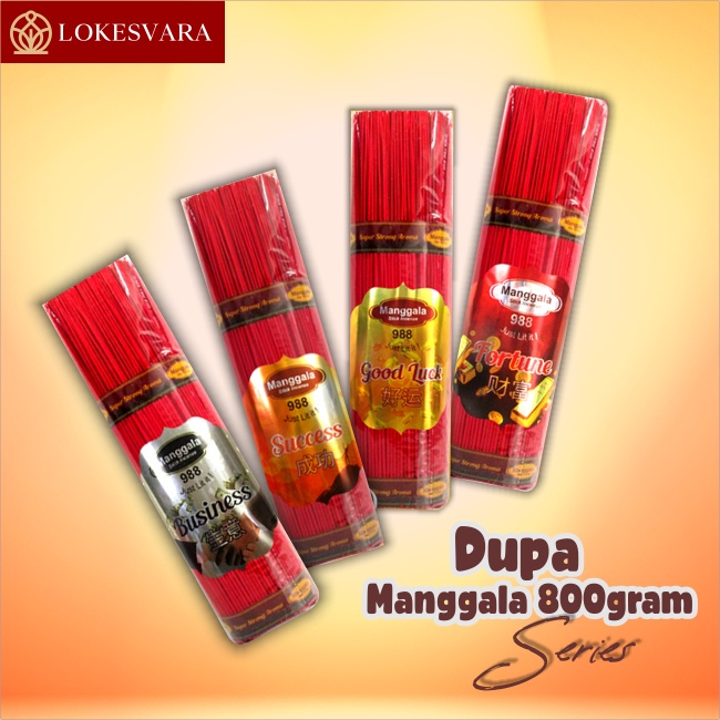 Dupa Hio Wangi Harum Celup Manggala 32cm 800gram Merah