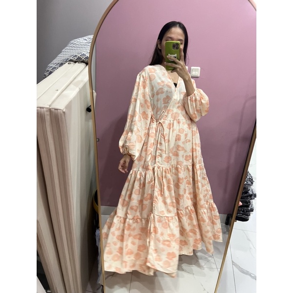 GLAMIA LONG DRESS ROSE EDITION ( PILIH VARIASI)