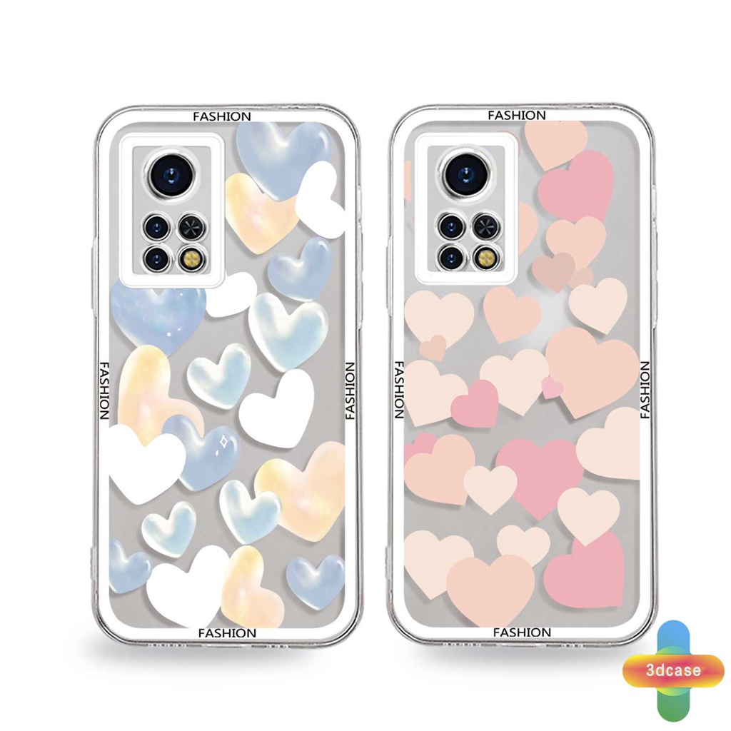 Soft TPU Case Infinix Hot 11S NFC 10 11 Play 10 10t 10s NFC 10i 9 Pro 10 Lite 11 Plus Hot 9 Play 11 Smart 6 5 4 4C 5 Pro Tecno Spark 5 PRO A15 A16 A9 A5 A7 A5S Y12 Y20 Y15S Y21S A12 Love Heart Camera Protection Case