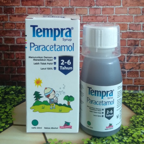 Tempra Sirup 60 ml ( obat demam anak 2-6 tahun ) || tempra obat demam