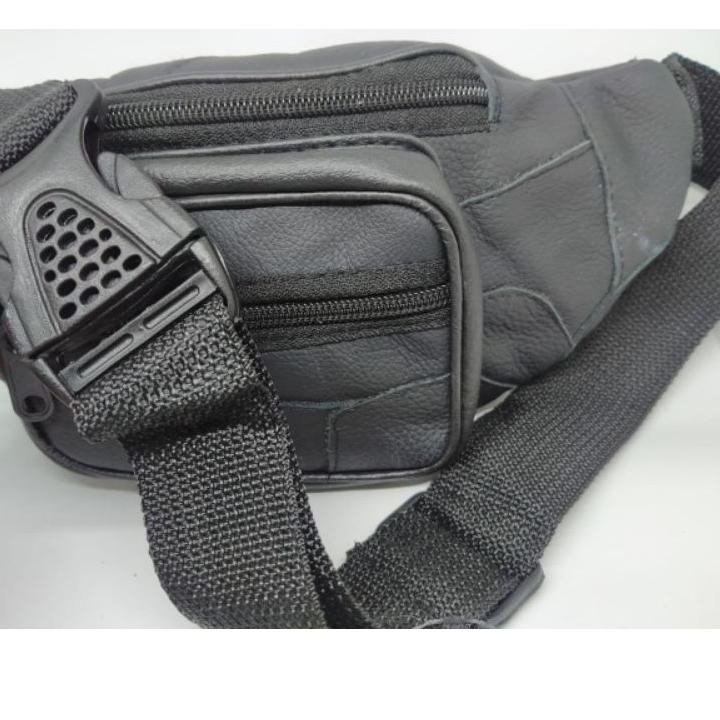 Murah Banget Tas Selempang Pria Kulit Tas Kulit Pria Waist Bag Pria Original