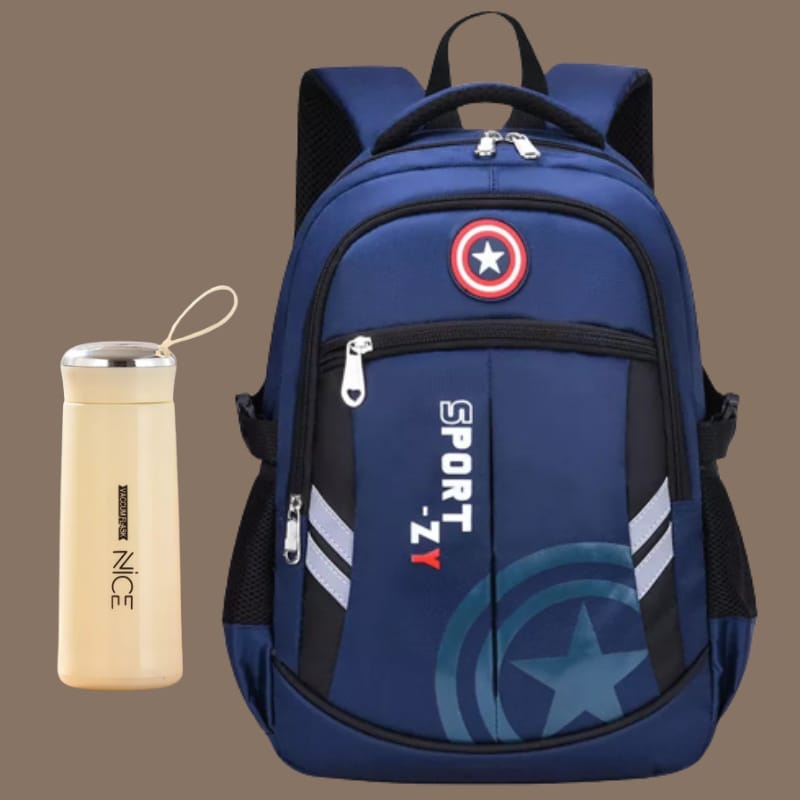 Tas Ransel Fashion Sekolah Anak Laki Laki PAUD TK SD Marvel Super Hero/Tas ransel sekolah anak laki-laki perempuan besar tahan air ransel sekolah escolar