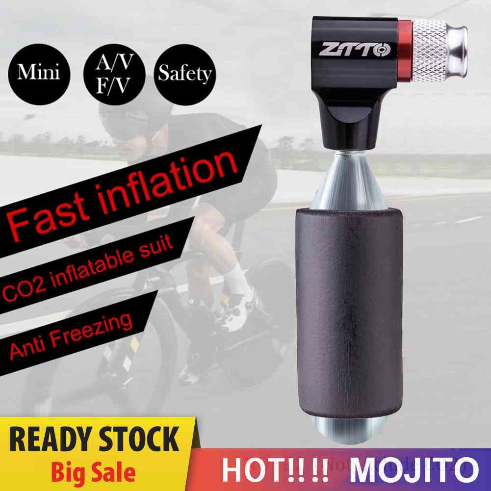 Ztto Pompa Angin Co2 Dengan Sleeve Insulasi Untuk Sepeda