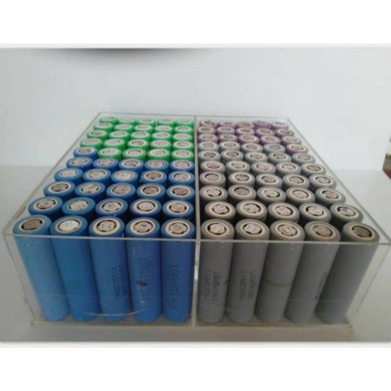 BATERAI LAPTOP BEKAS  DROP/RUSAK BATERAI 18650/16650 BATREI BATTERY ORI COPOTAN LAPTOP