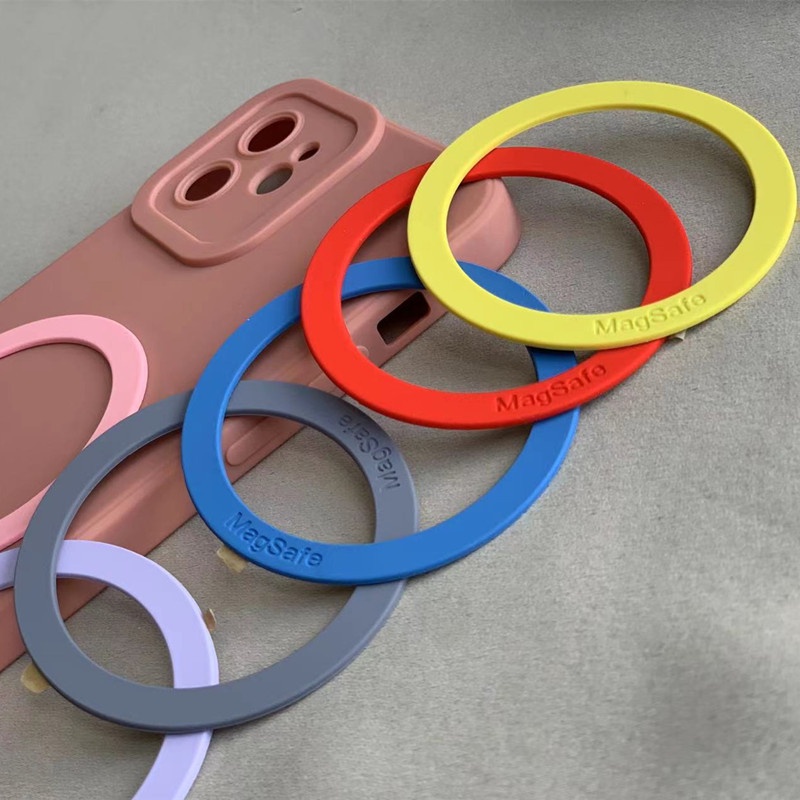 [ TOMCASES ]  RING MAGSAFE MAGNETIC COLOUR FOR ALL TYPE HP
