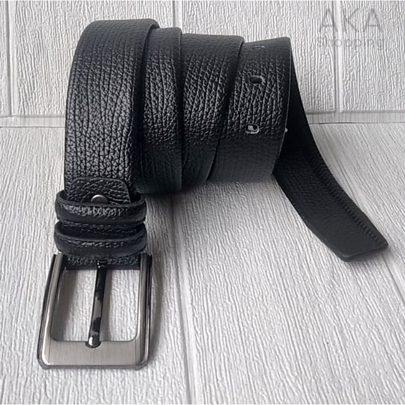 Ikat Pinggang Gesper Pria | Cobra Hitam