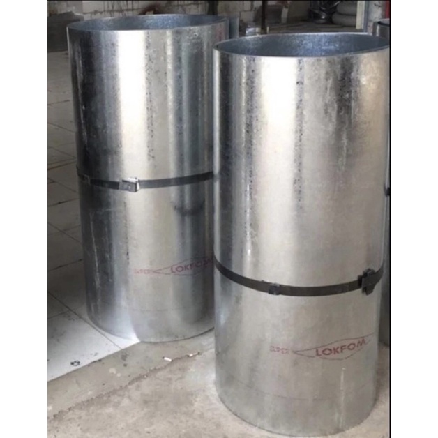 Seng Galvanis BJLS Lokfom 0.7 mm per meter pengiriman Tangerang dan Jakarta