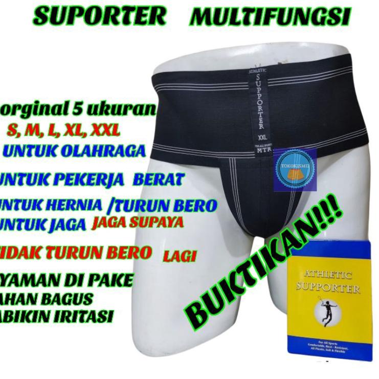 Menarik CELANA HERNIA/CELANA HERNIA DEWASA/CELANA DALEM OLAHRAGA/celana turun Bero/mencegah turun be