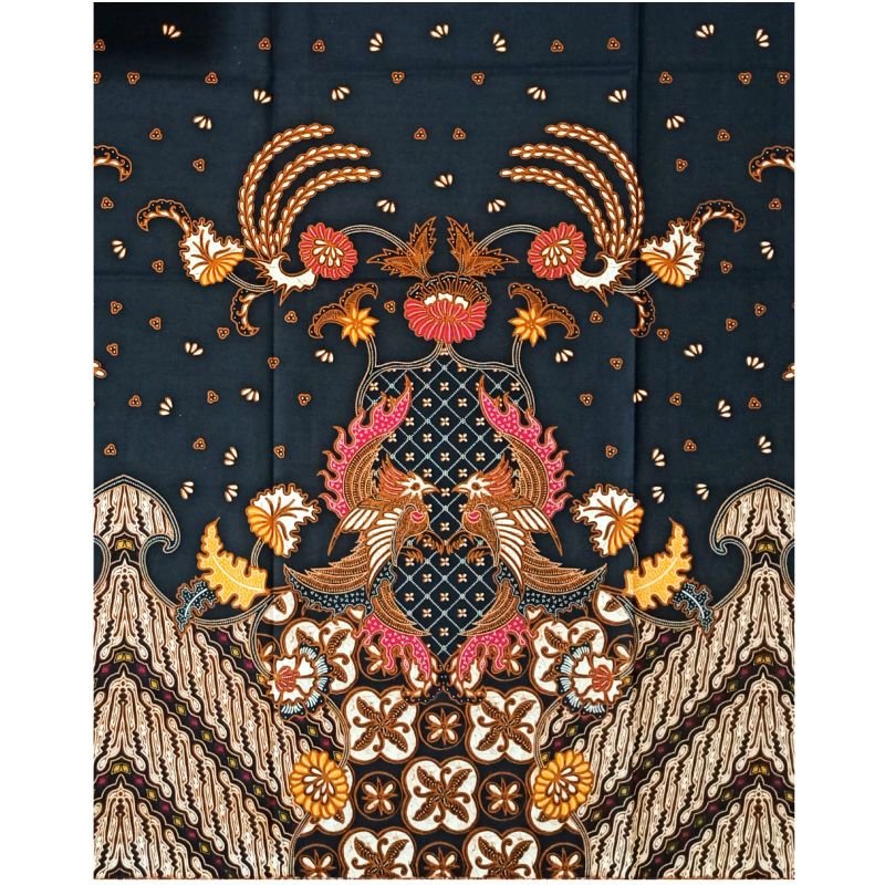 Kain Batik Premium Katun motif Burung Phoenix Kembar