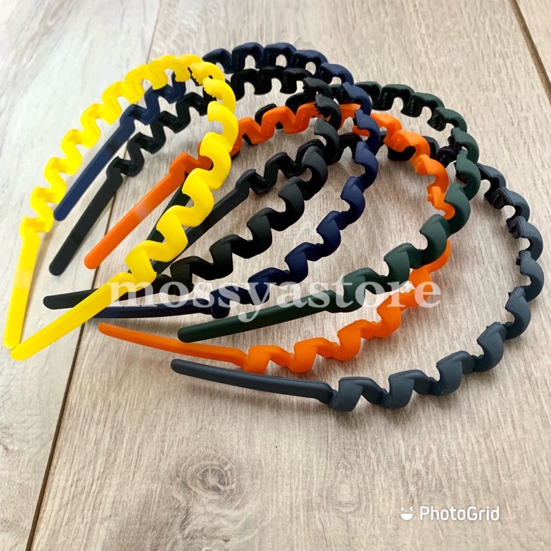 Bando Doff Model Spiral Bando Doff matte Polos Warna