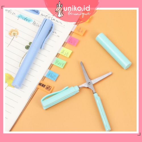 UNIKO.ID - GUNTING KERTAS BENTUK PULPEN MULTIFUNGSI / GUNTING KERTAS IMPORT