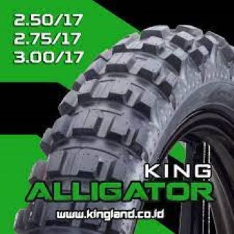 Ban Luar Motor Merk KINGLAND Ring 17 Ukuran 275-17 KING ALIGATOR Non Tubeless