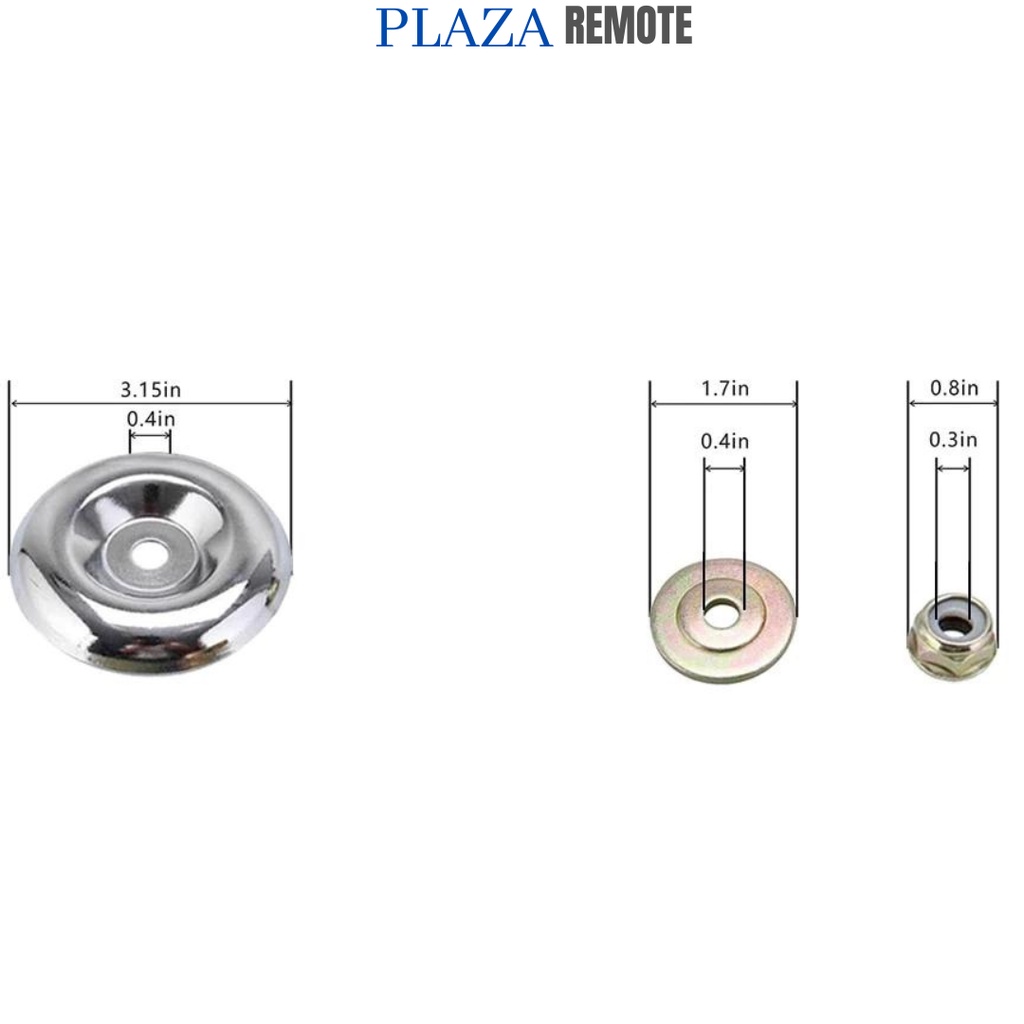 RING PLAT BAUT PENGUNCI PENGAMAN MESIN ALAT POTONG RUMPUT
