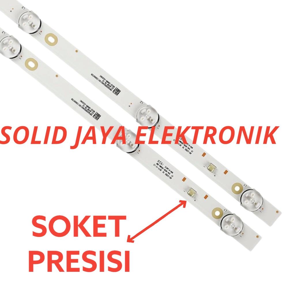 [CIW.22Oc22ᴱ] BACKLIGHT LED TV AKARI 32 INC LE 32P88 32V898 32M888ID 32M88ID 32V99T2 32V90 LAMPU BL 