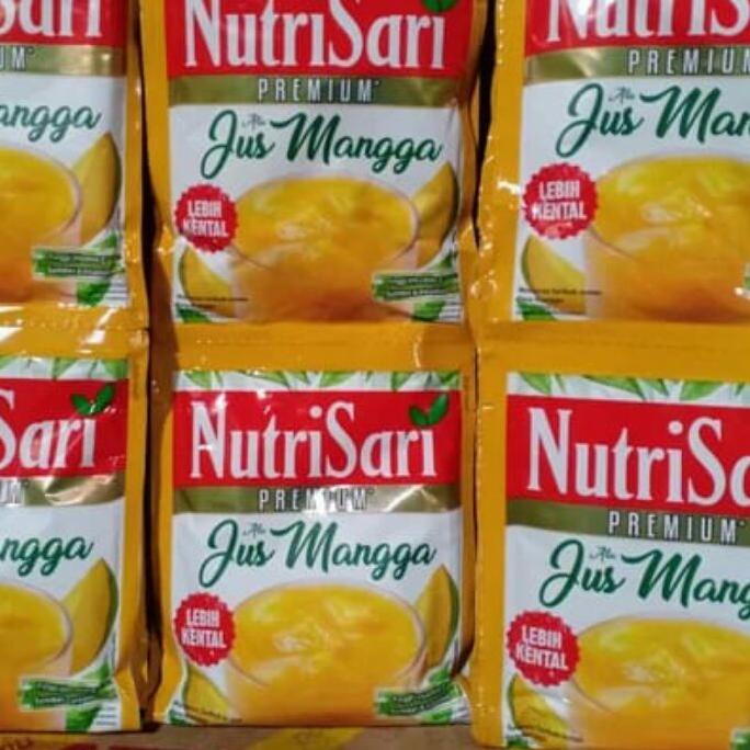 

Terlaris NUTRISARI JUS MANGGA PREMIUM 15GR 1 RENCENG ISI 10 SACHET grosir