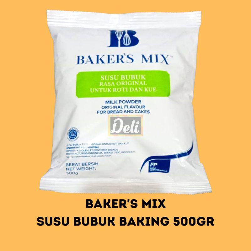 

BAKER'S MIX Susu Bubuk Bakers Mix 500gr/Anchor Susu Bubuk Fonterra 500gr ORIGINAL