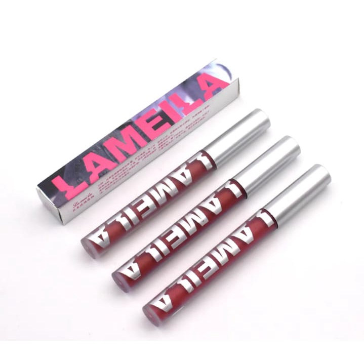 Lameila Lip Glaze Matte Lipstick Anti Air Lipstik Velvet Lip Gloss By Aurora 2028