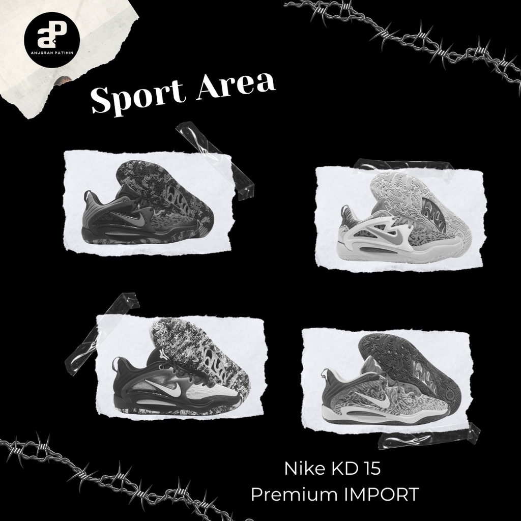 Sepatu Olahraga Nike Kd 15 Premium IMPORT