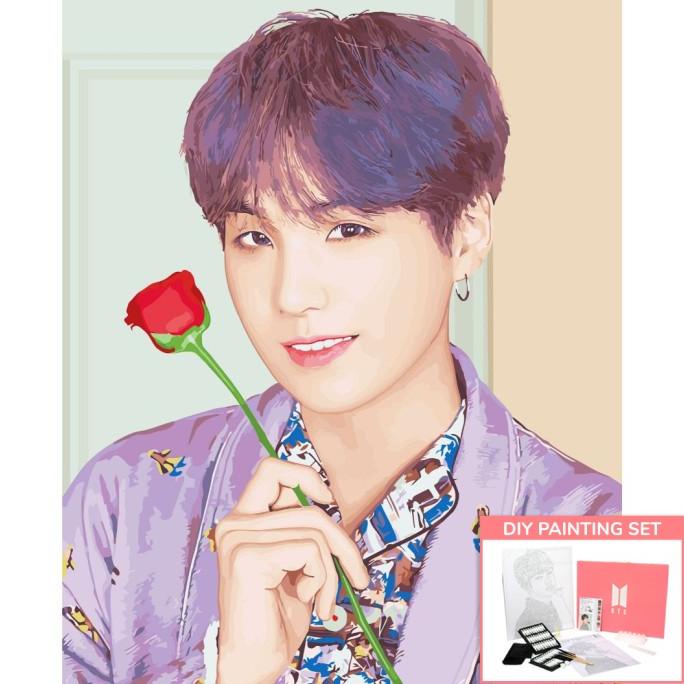 

BTS DIY Paintings SUGA - Do it Yourself Lukisan BTS