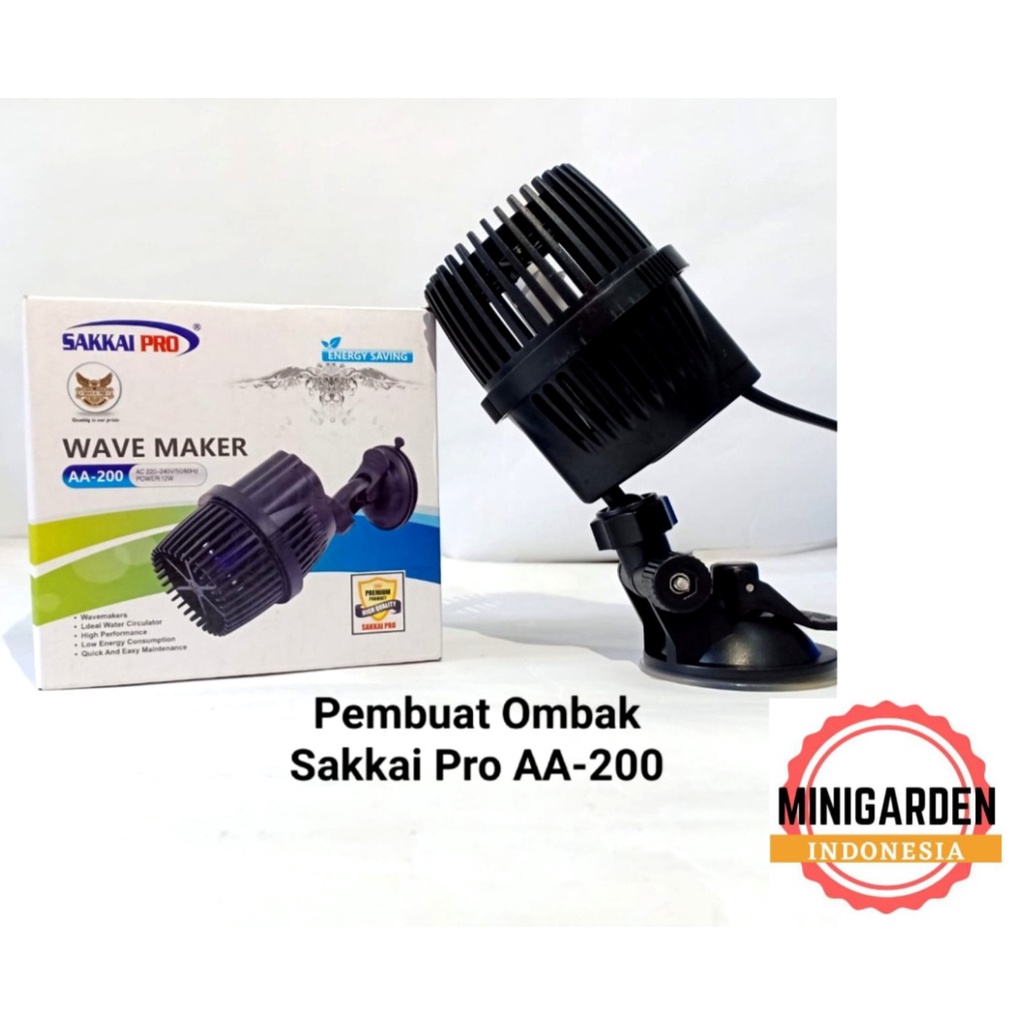 SAKKAI PRO AA-200 12W WAVE MAKER PEMBUAT ARUS GELOMBANG OMBAK AQUARIUM