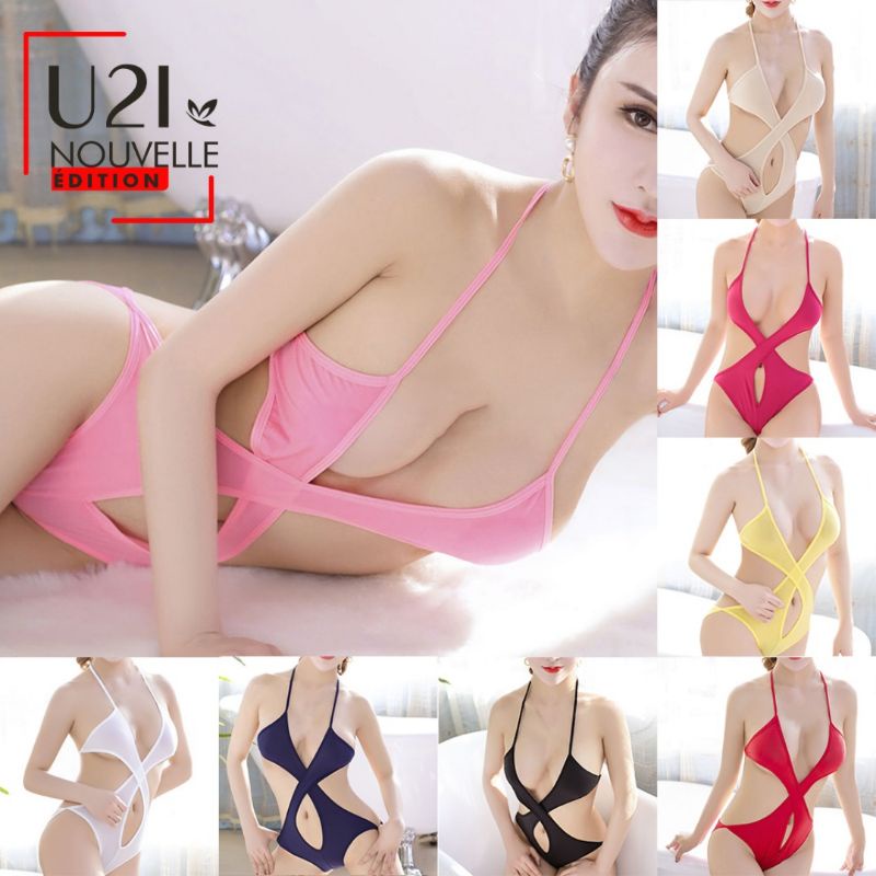 u2i 6167 Sexy Lingerie tight-fitting Bikini swimsuit Pakaian Dalam Wanita Sexy