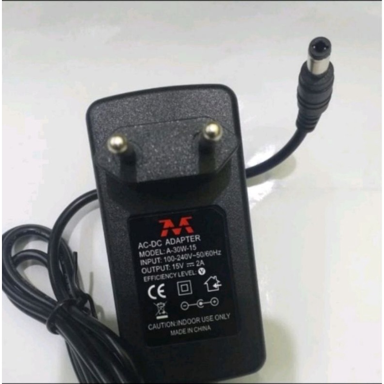 Adaptor Speaker Portable Wireless Metting Mayaka 15V 2A Berkualitas