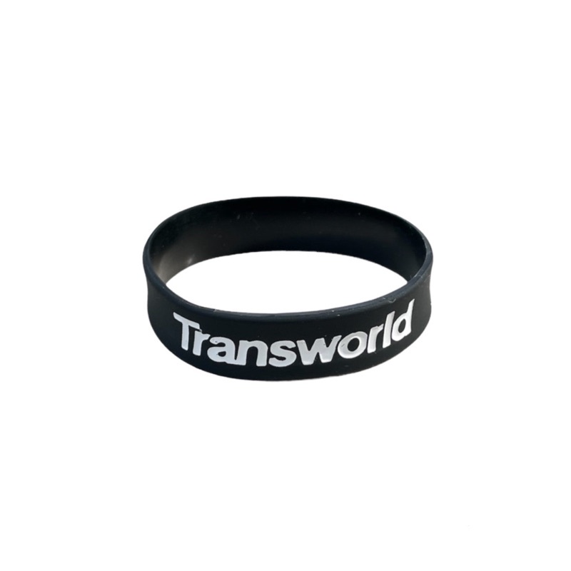 Transworld Bracelet Protect Black - Gelang karet / Unisex