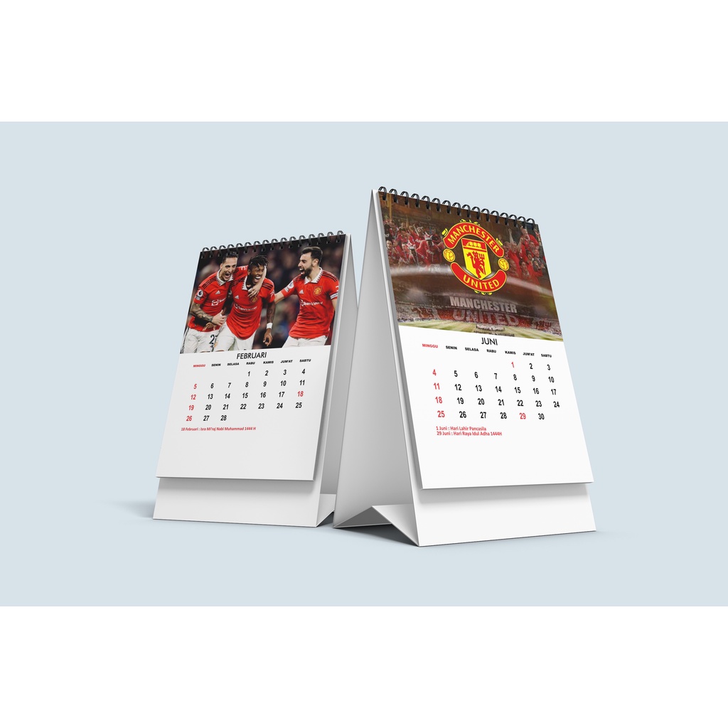 

[2025] Kalender Meja Desain Klub Bola