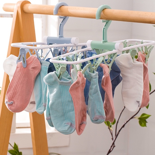 Jepitan Hanger Gantungan Penjepit Kaos Kaki 12  HL-JEM12JEP-109