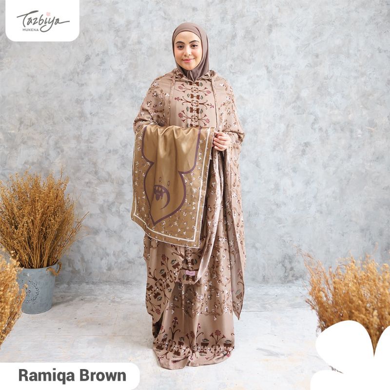 MUKENA TAZBIYA SET SEJADAH RAMIQA SERIES ALLSIZE