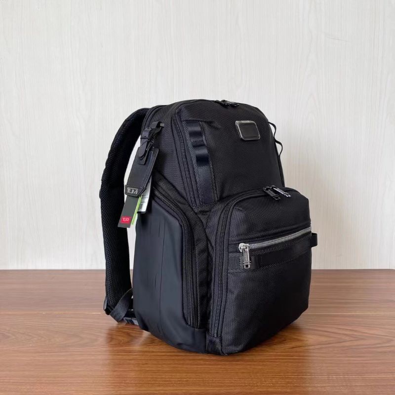 Tas Ransel Tumi Search Alpha Bravo Black Backpack Mirror Quality