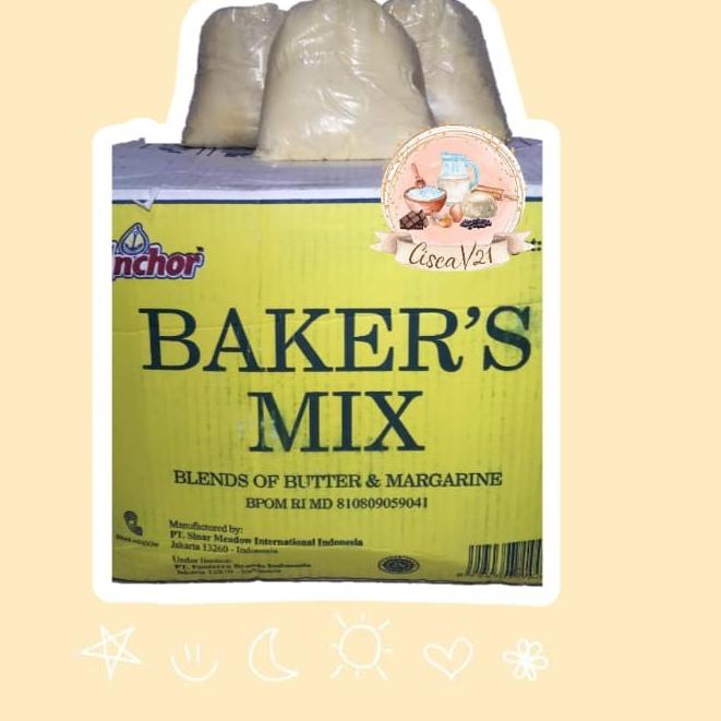 

Terbaik Mentega Campuran "Bakers Mix Anchor" 1 Kg grosir