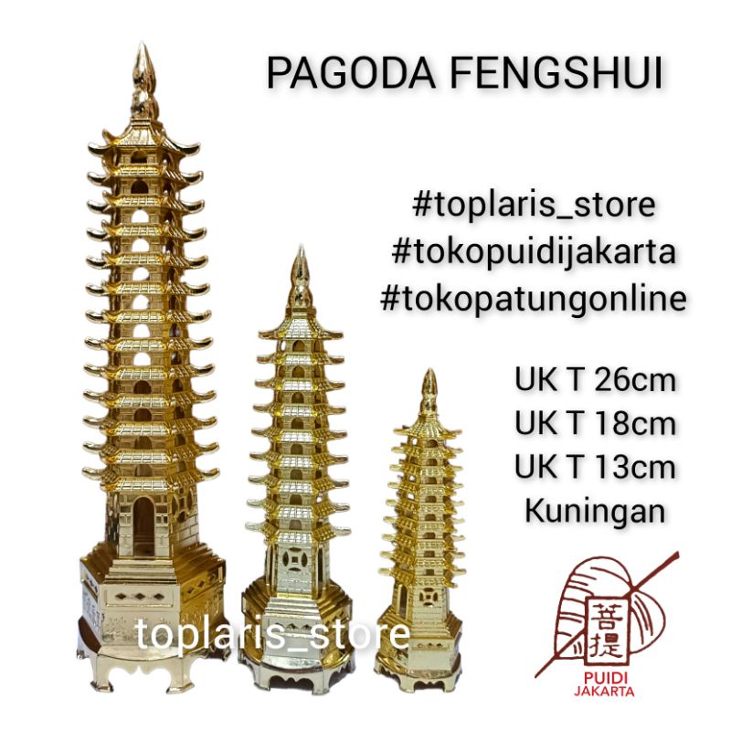 Pagoda Kuningan Fengshui 9 Lantai