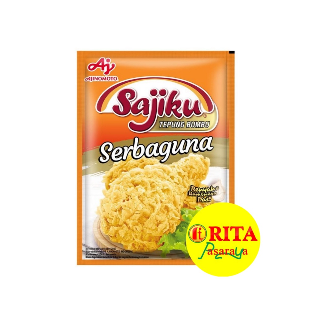 

Ajinamoto Sajiku Tepung Bumbu Serbaguna 220gr