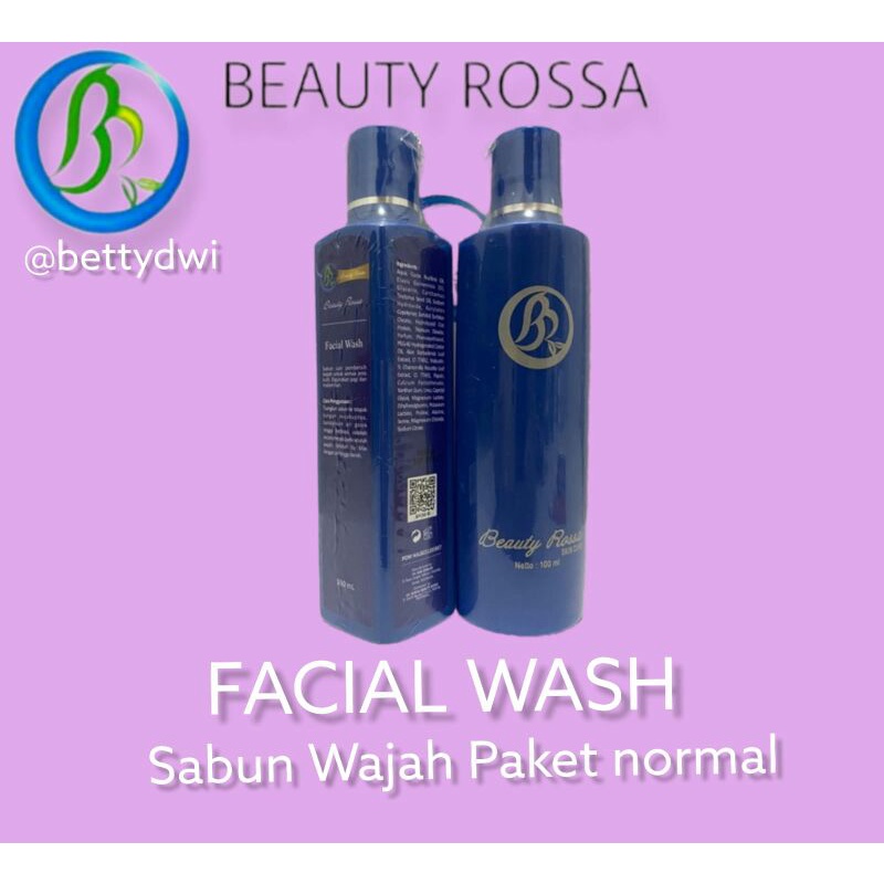 FACIAL WASH NORMALSabun Wajah Beauty Rossa