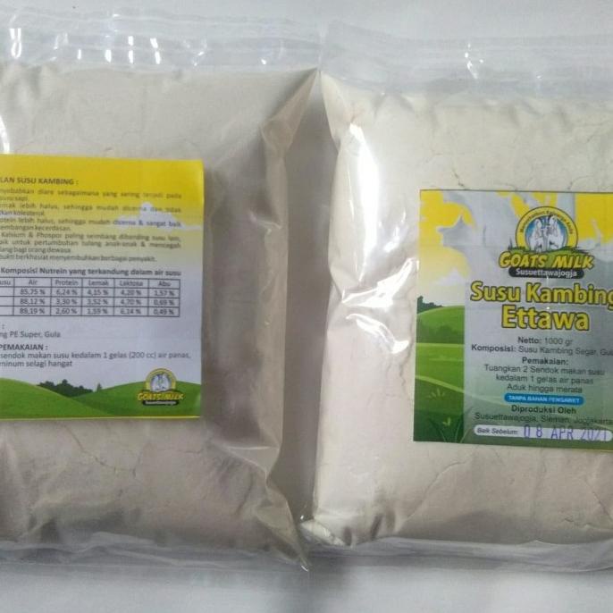 

[ COD ] susu kambing ettawa bubuk