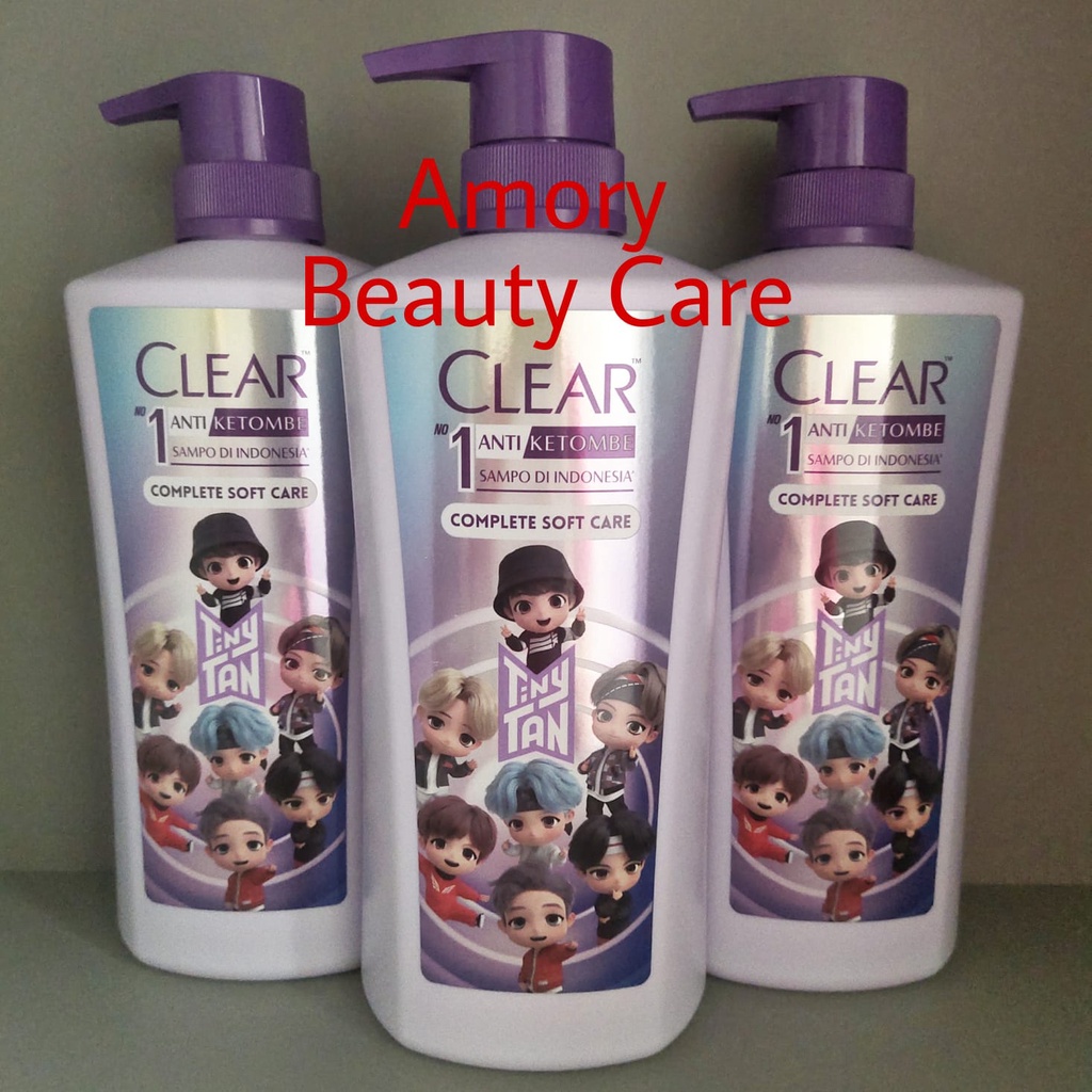Sampo Clear Tinytan Special Edition 660ml / Shampoo Anti Ketombe / Shampoo BTS