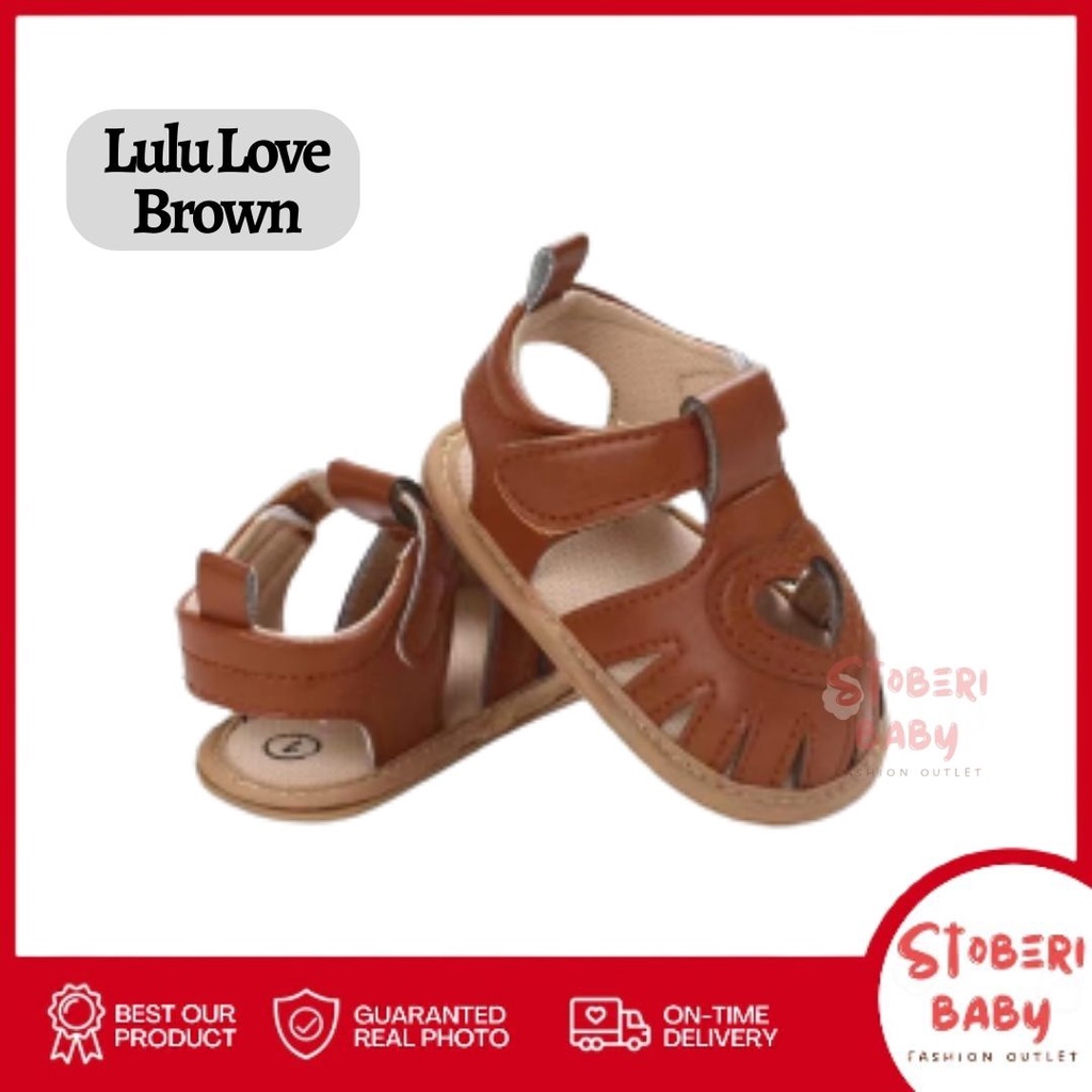 PUNCAK 3.3 stoberi baby - PREWALKER Sepatu Anak Bayi Baby  Shoes Sandal Casual Socks Anti Slip Bahan Import / LULU LOVE