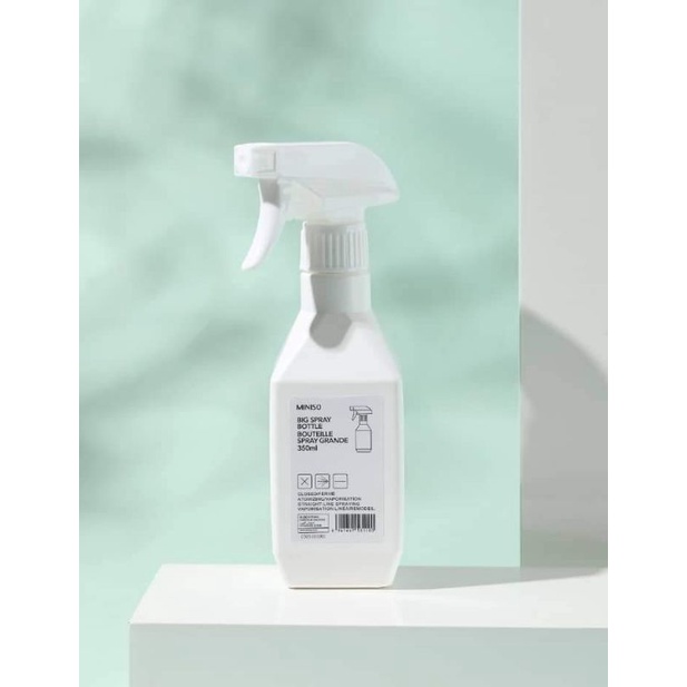 Botol Spray Kapasitas Besar 350ml - MINISO Large Gunjet Spray Bottle