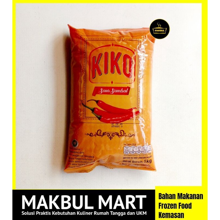 Kiko Sambal Bantal 1kg