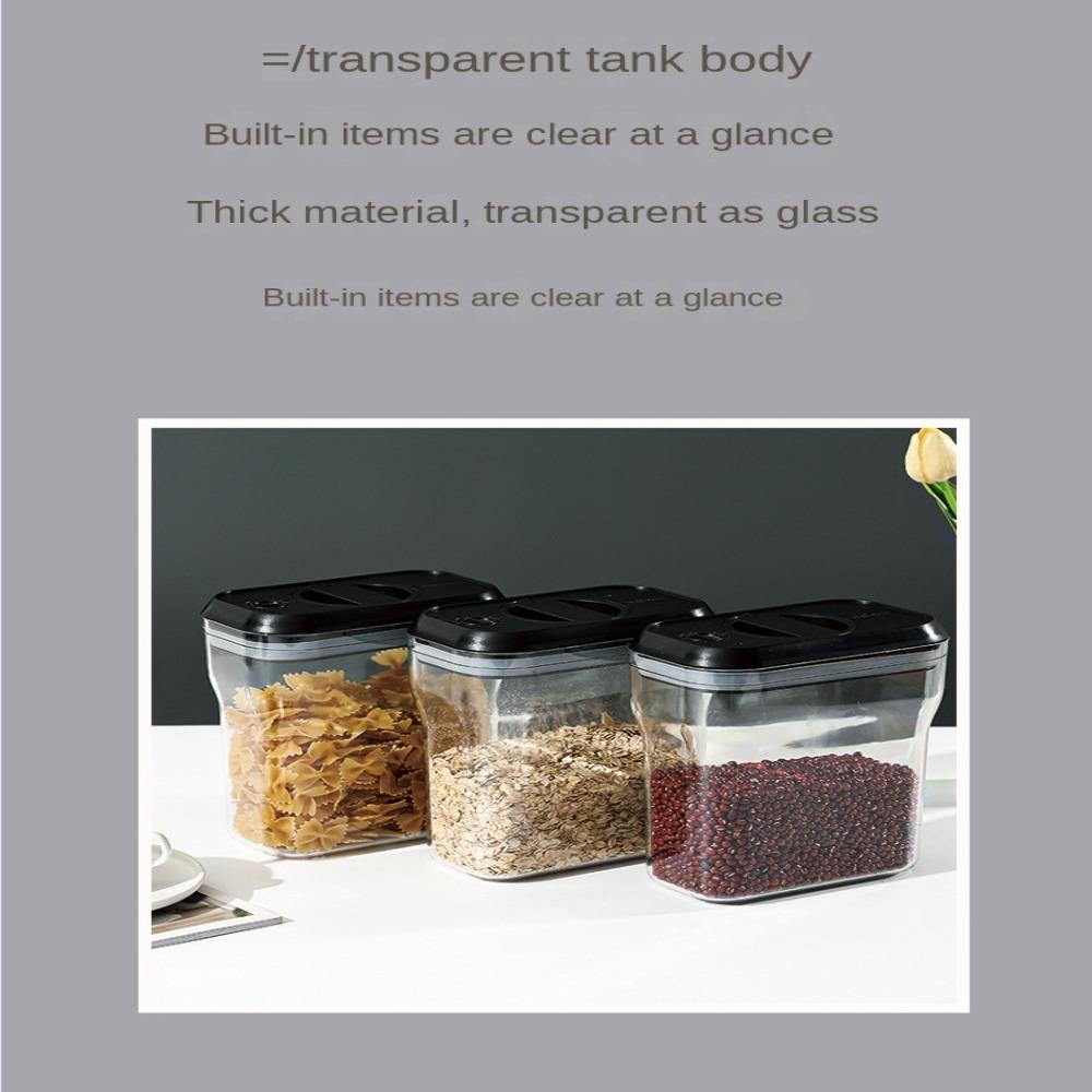 R-FLOWER Toples Tertutup Alat Dapur Toples Anti Lembab Dengan Tutup Botol Bumbu Wadah Makanan Rumah Tangga Food Canister Grade Bottle