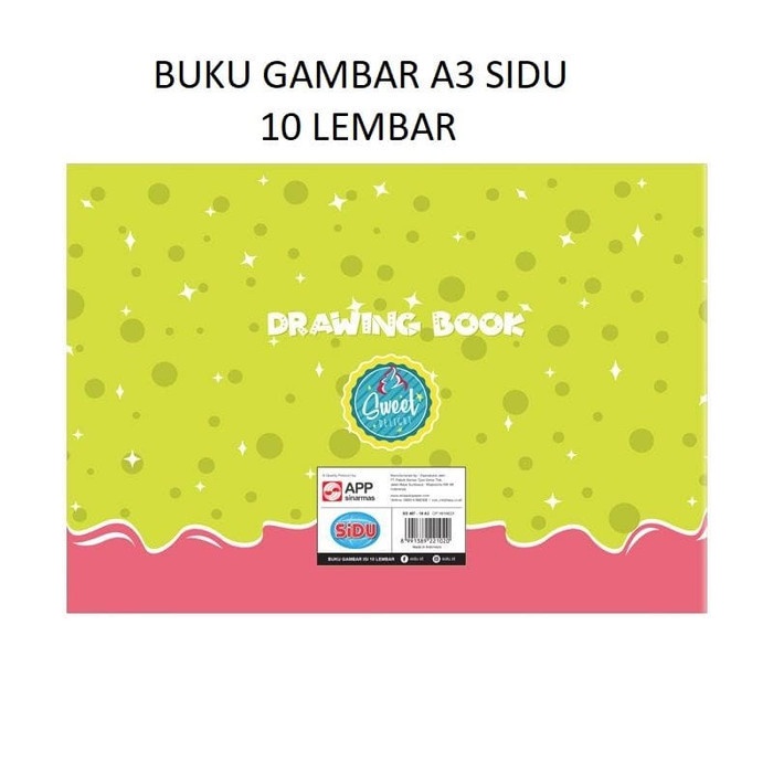 

Update Buku Gambar / Buku Gambar A3 / Buku Mewarnai / 10 & 8 Lembar Limited