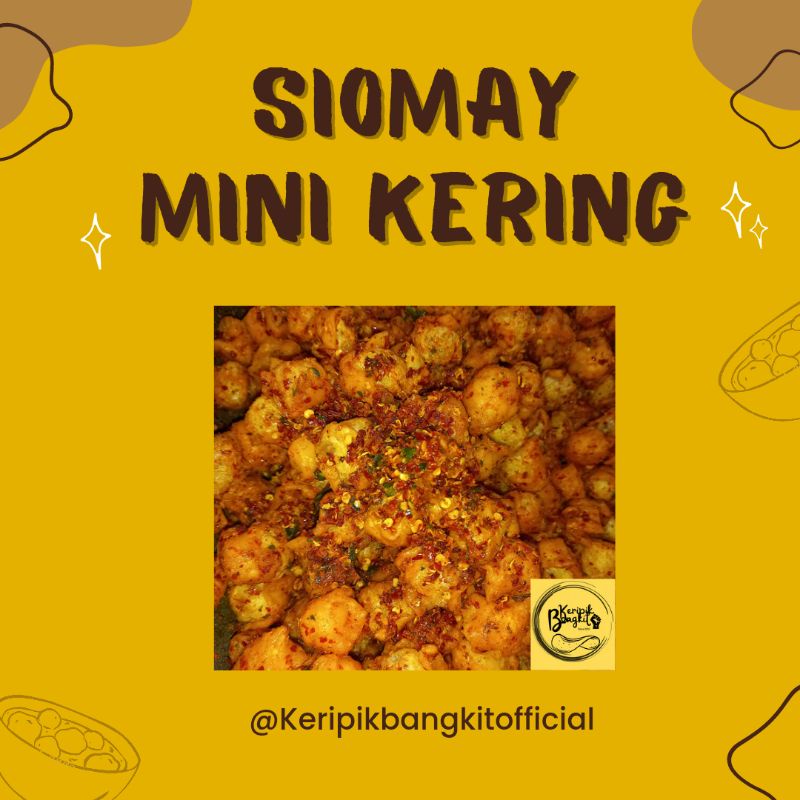 

Siomay Cikruh 250g // Somay mini pedas // Siomay kering pedas berat isi 250g