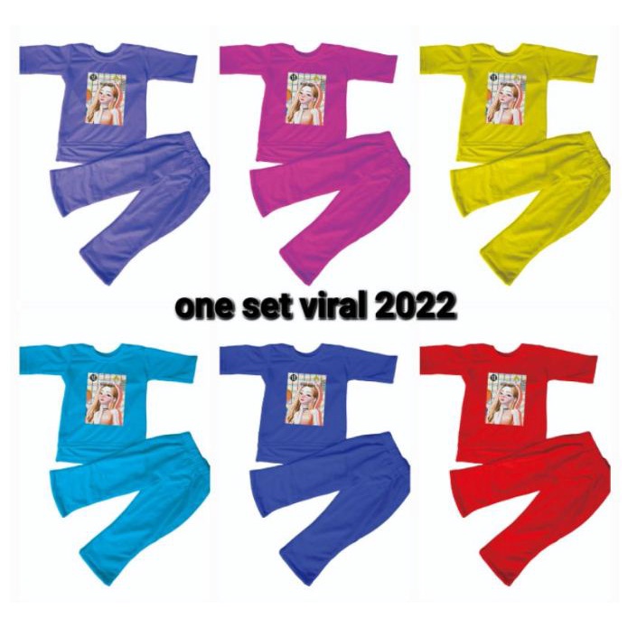 KAOS ONE SET VIRAL ANAK 2022/SETELAN VIRAL ANAK 2022/SET VIRAL 2022 ANAK/KAOS VIRAL ANAK ANAK 2022 c