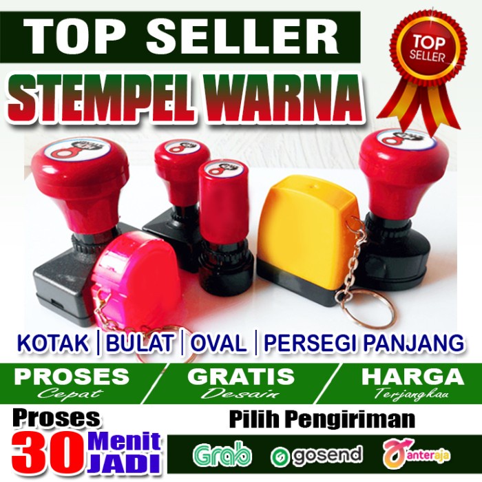 

Wow Stempel Warna Flash Cetak Stempel Cepat Kilat/Otomatis/Nama/Lunas Hot Sale