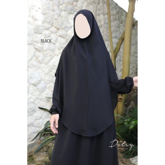 DITSY MOSLEM HAALA BLACK LONG