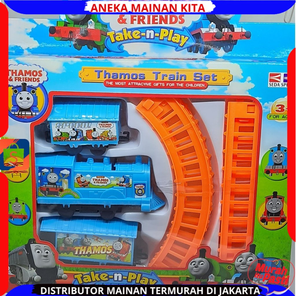 PROMO MAINAN ANAK REL KERETA API ELEKTRIK  877-33 TRAIN PLAY SET